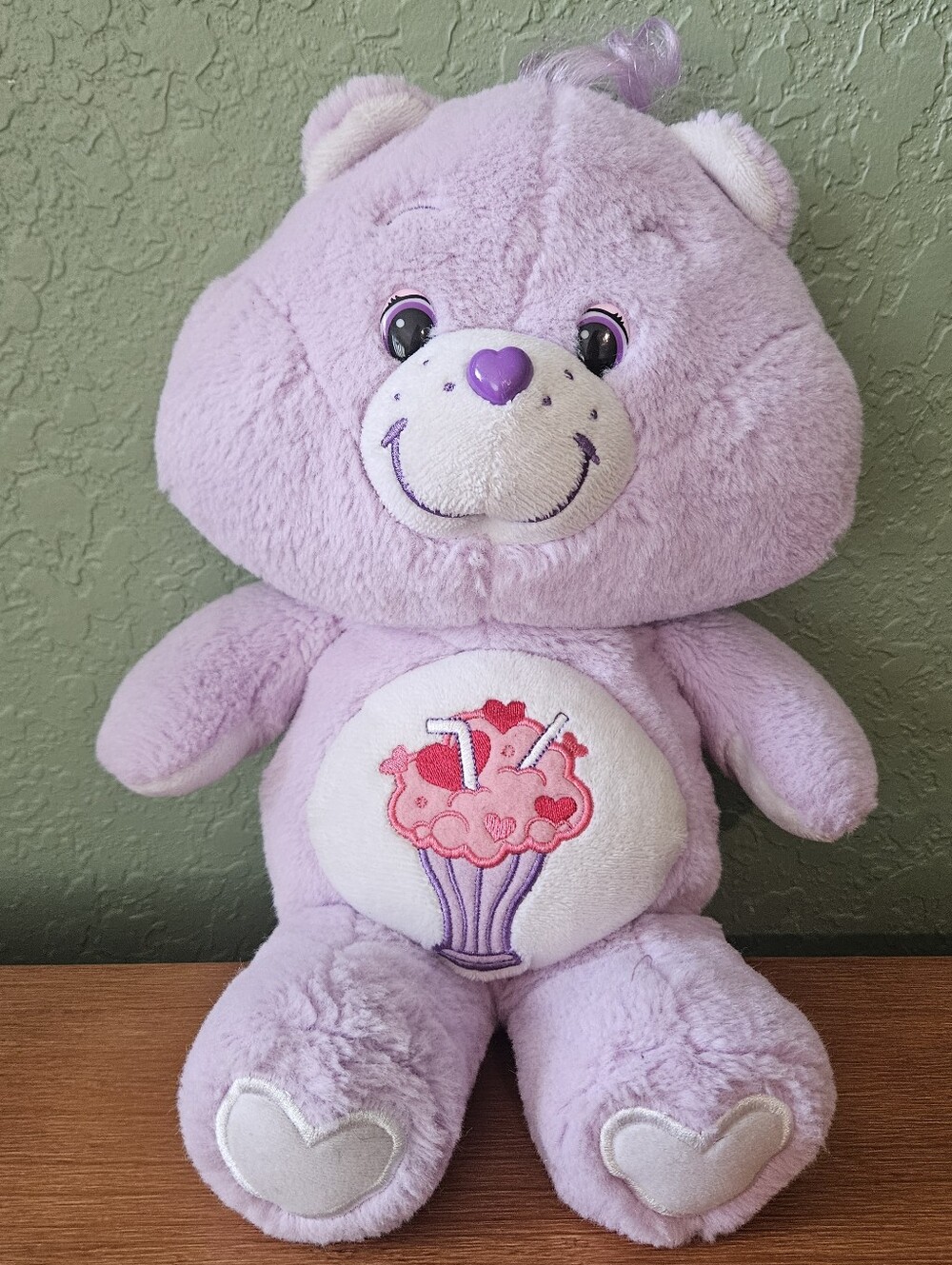 Care Bears Share Bear Milkshake Collector's Edition Plush
